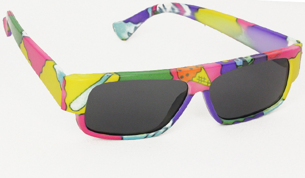 Multicolor zonnebril voor kinderen