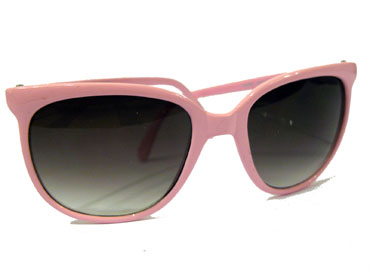 Roze zonnebril