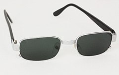 Zilverkleurige vierkante zonnebril - Design nr. 3002