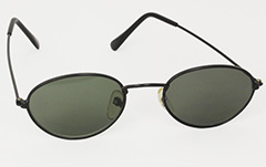 Zwarte ovale zonnebril - Design nr. 3010