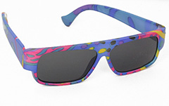 Multicolor zonnebril voor kinderen - Design nr. 3034