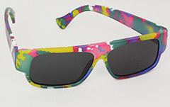 Kinder zonnebril in vrolijke kleuren - Design nr. 3035