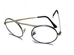Ronde bril met helder glas - Design nr. 305