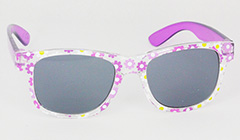 Pige solbrille til børn med blomster - Design nr. 3102