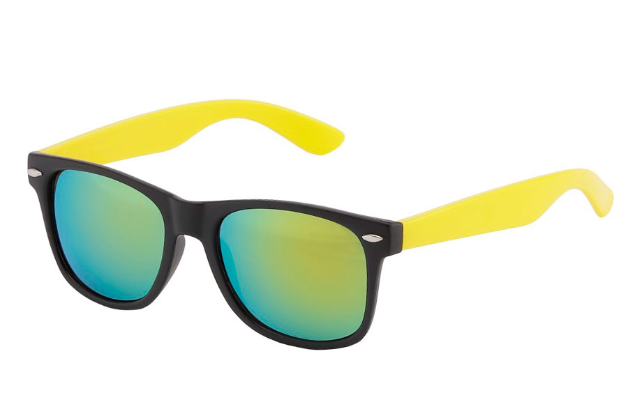 Zwart met gele zonnebril - Design nr. 568